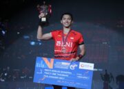 Kalahkan Kenta Nishimoto, Jonatan Christie juara Hong Kong Open 2023