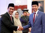 Presiden Jokowi Kembali Lantik Andi Amran Sulaiman sebagai Menteri Pertanian
