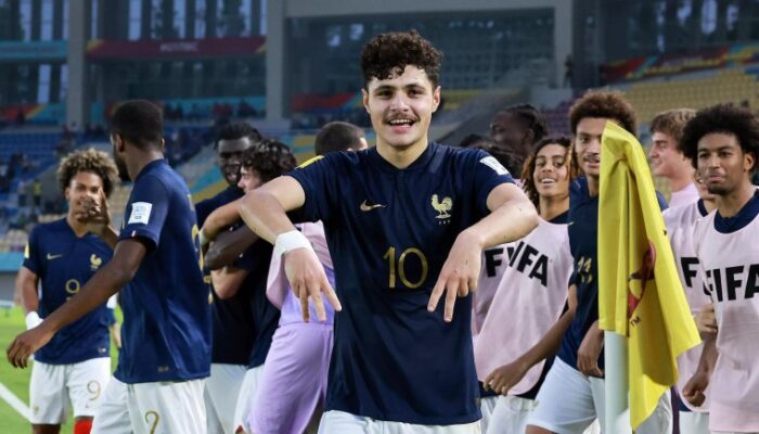 Gol Bouneb Kandaskan Uzbekistan,      Prancis ke Semifinal Piala Dunia U-17 FIFA