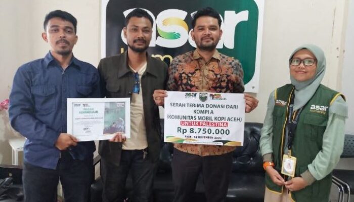 Komunitas Mobil Kopi Aceh Galang Dana Untuk Palestina