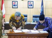 Pemkot Tangsel Lakukan Penandatanganan NPHD dengan KPUD dan Bawaslu
