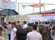 Akses Pasar Kutabumi Jelang Revitalisasi Ditutup Sementara Oleh Satpol PP