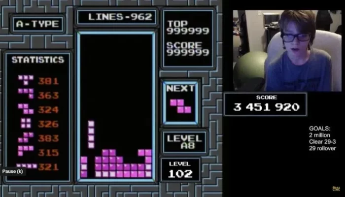 ABG 13 Tahun Jadi Manusia Pertama Tamatkan Game Legendaris Tetris