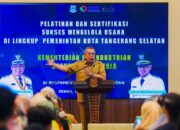 Benyamin Davnie Buka Pelatihan Dan Sertifikasi Sukses Kelola Usaha Ke Pelaku UMKM Dan Koperasi