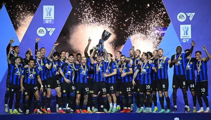 Inter Milan Raih Gelar Supercoppa Italiana 2023 dengan Kemenangan Tipis atas Napoli
