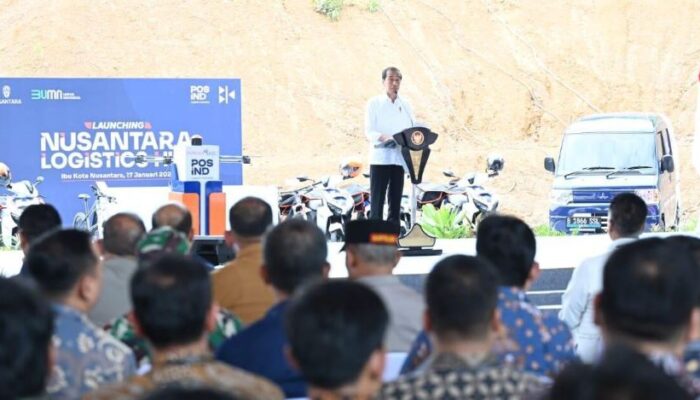 Nusantara Logistics Hub and Services di Kawasan IKN Resmi Di Luncurkan Presiden Jokowi