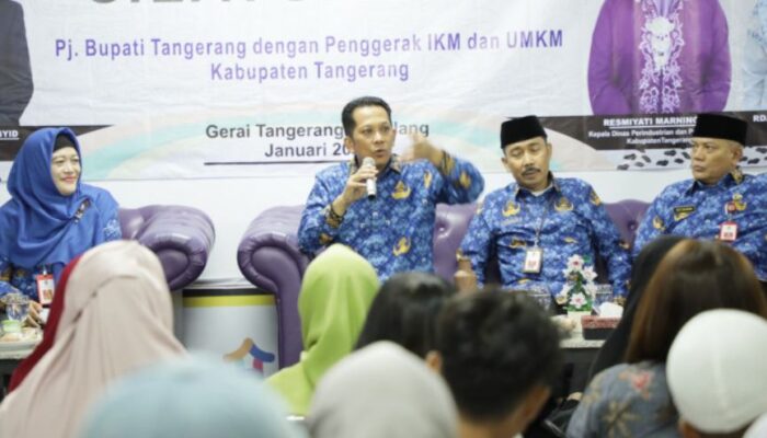 Pj Bupati Tangerang Andi Ony Ajak Pelaku IKM dan UMKM Berkolaborasi