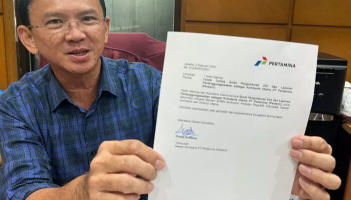 Ahok Resmi Mundur dari Komisaris Utama Pertamina Demi Dukung Ganjar-Mahfud