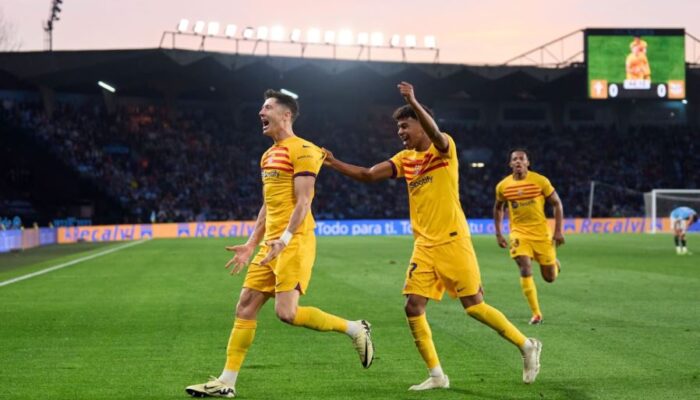 Barcelona Raih Kemenangan Dramatis 2-1 atas Celta: Lewandowski Menjadi Pahlawan