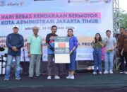Wali Kota Jaktim Hadiri Hari Bebas Kendaraan Bermotor, Upaya Edukasi Sampah Pintar CSR Antam