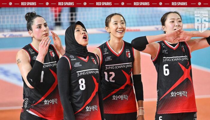 5 Hari di Jakarta Daejeon Red Sparks Akan Hadapi Timnas Voli Indonesia