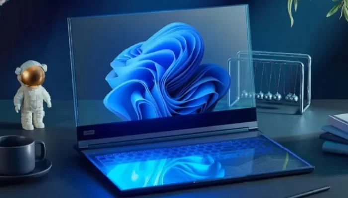 Lenovo ThinkBook Transparent Display Inovasi Laptop Futuristik dengan Layar Transparan