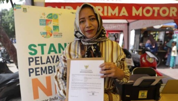 Pemerintah Kota Tangerang Dorong Pertumbuhan UMKM dengan Penerbitan NIB