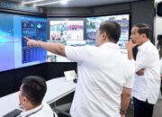 Peninjauan Presiden Jokowi di Pusat Komando IKN dan Studio TVRI