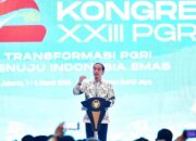 Presiden Jokowi Buka Kongres XXIII PGRI dengan Sorotan Akan Keamanan Sekolah dan Bonus Demografi