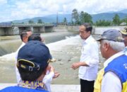 Rehabilitasi dan Rekonstruksi Daerah Irigasi Gumbasa Diresmikan Presiden Jokowi