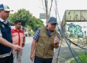 Kabel Menjuntai di 5 ruas Jalan Tangsel Akan di Rapikan