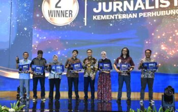 Daftar Lengkap Pemenang Kompetisi Jurnalistik Transportasi Maju dan penghargaan Vritta Aksata 05