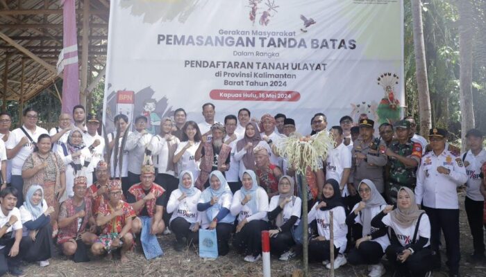 GEMAPATAS di Kapuas Hulu: Upaya Sertipikasi Tanah Ulayat oleh Kementerian ATR/BPN