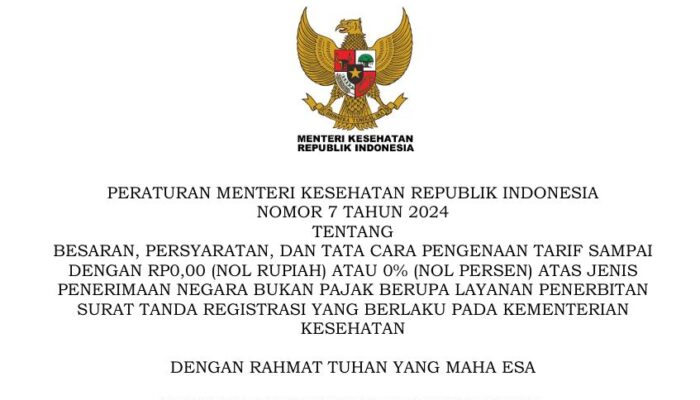 Biaya STR Rp0 untuk Tenaga Medis dan Kesehatan, Berlaku Seumur Hidup
