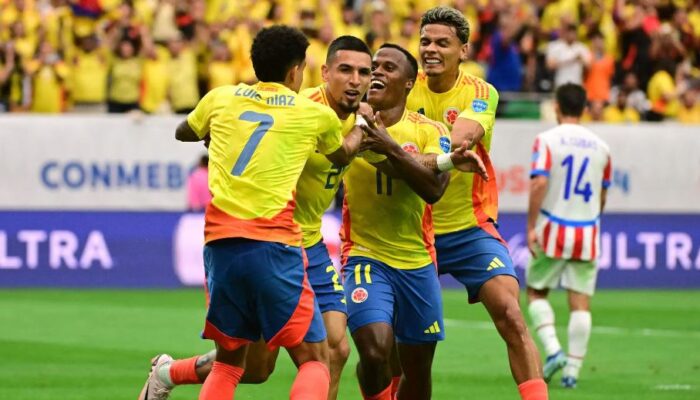 Gol Rodriguez Memecah Kebuntuan, Kolombia Kalahkan Paraguay 2-1 di CONMEBOL Copa America 2024