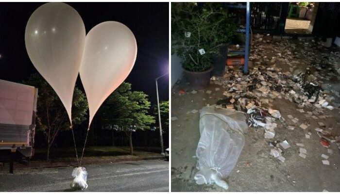 Ketegangan Semenanjung Korea Meningkat, Korut Kembali Kirim Ratusan Balon Sampah ke Korsel