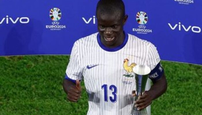 N’Golo Kante Raih Gelar MVP dalam Kemenangan Prancis atas Austria