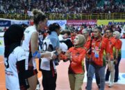 Pertamina Dukung Proliga 2024: Nicke Widyawati Hadiri Pertandingan Voli
