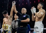 Randy Pangalila Taklukkan Jekson Karmela dengan TKO di Byon Combat Showbiz 3