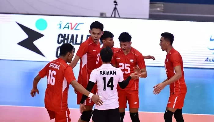 Timnas Voli Putra Indonesia Takluk dari Korea Selatan