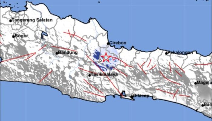 Gempa Terkini 3.6 SR Guncang Kuningan, Jawa Barat