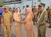 Perpisahan Sekda Ratu Dewa di Apel Perdana Pemerintah Kota Palembang