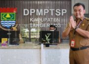 Optimalisasi Layanan DPMPTSP Tangerang Tingkatkan Investasi