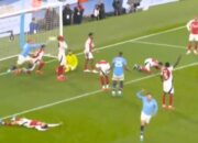 Insiden Kontroversial Haaland di Man City vs Arsenal