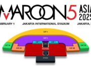 Maroon 5 Akan Menggelar Konser di Jakarta International Stadium pada Februari 2025, Cek Link dan Harga Tiketnya