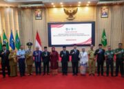 Penjabat Gubernur Banten Resmi Lantik  Nana Supiana Pjs Wali Kota Cilegon dan Tabrani Pjs Wali Kota Tangerang Selatan