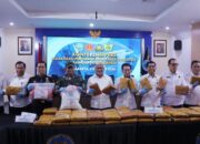 Kolaborasi BNN dan Instansi Terkait Ungkap Tiga Kasus Besar Narkotika