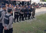 Pengamanan Ketat  Kantor KPU dan Bawaslu Kobar oleh Polres Kobar Jelang Pilkada 2024