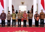 Pertemuan Pertama Presiden Jokowi dengan Pimpinan MPR RI Pasca Pemilu 2024