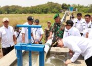 Pj Bupati Tangerang Resmikan Tiga Daerah Irigasi untuk Tingkatkan Pertanian di Kemiri