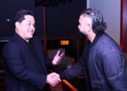 Laga Indonesia vs Timnas Jepang, Erick Thohir dan Tunku Ismail Idris Komitmen Majukan Sepakbola ASEAN Lebih Kompetitif