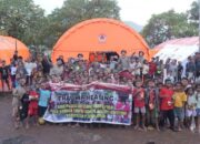 Polri Kirim Tim Trauma Healing untuk Pemulihan Psikologis Korban Erupsi Gunung Lewotobi di Flores Timur