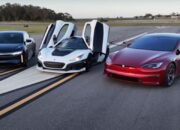 Rimac Nevera, Tesla Model S Plaid, dan Lucid Air Sapphire: Duel Mobil Listrik Tercepat di Drag Race
