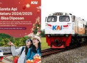 Tiket Kereta Api untuk Liburan Nataru 2025 Sudah Bisa Dipesan