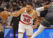 Stephen Curry Pimpin Golden State Warriors Kalahkan Timberwolves 113-103