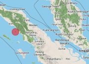 Gempa Bumi 6,2 Magnitudo Guncang Aceh Selatan, Tidak Berpotensi Tsunami