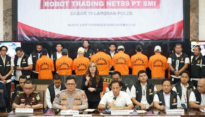 Polri Ungkap Kasus Penipuan Robot Trading Net89, Sita Aset Triliunan Rupiah