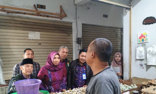 TPID Kabupaten Tangerang Sidak Pasar Tigaraksa, Jaga Harga Bahan Pokok Stabil