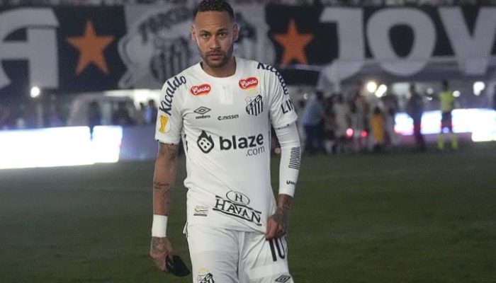Neymar Cetak Gol Perdana untuk Santos Setelah Kembali ke Brasil