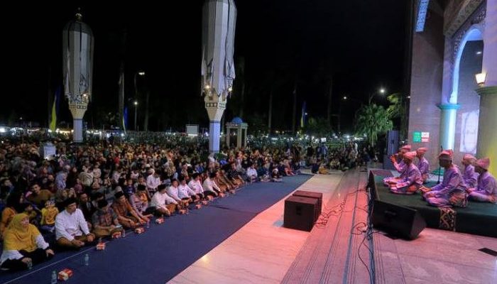 Festival Bedug Takbiran Meriahkan Idulfitri di Masjid Raya Al-A’zhom Tangerang